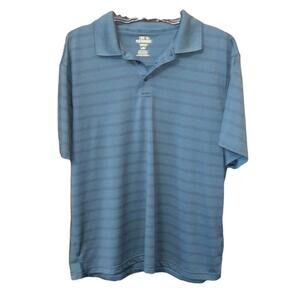 Haggar | Men's Blue Green Turquoise Polo | Size Large | NWOT | 0020